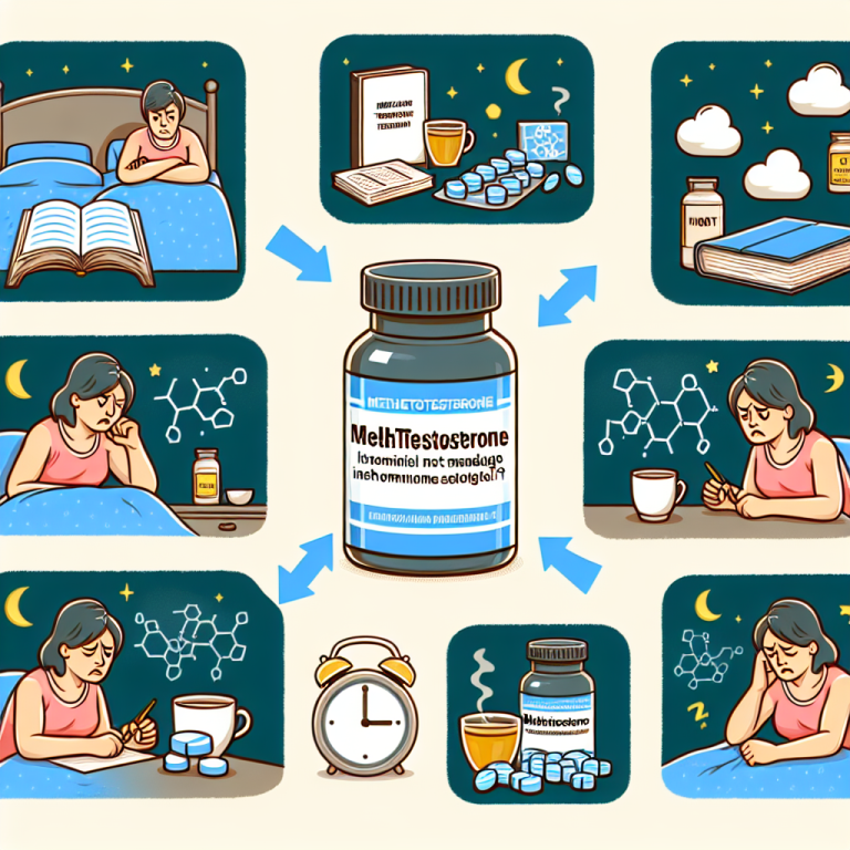 Cómo manejar el insomnio relacionado con Methyltestosterone