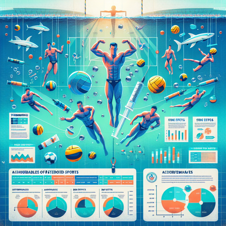 Esteroides inyectables y rendimiento en deportes acuáticos