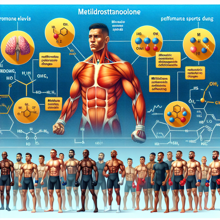 Metildrostanolona y rendimiento en deportes de combate