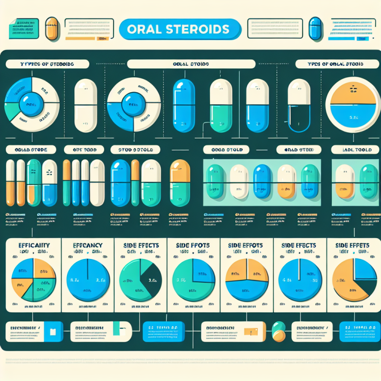 otros esteroides orales: comparativa directa