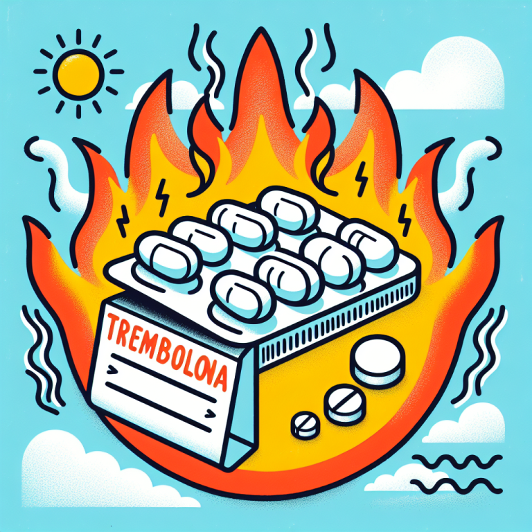 ¿Pastillas de trembolona puede causar aumento de temperatura corporal?