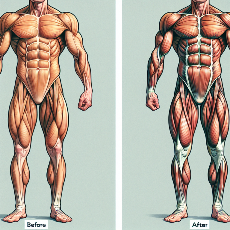 Qué cambios esperar en el tono muscular con Boldenona