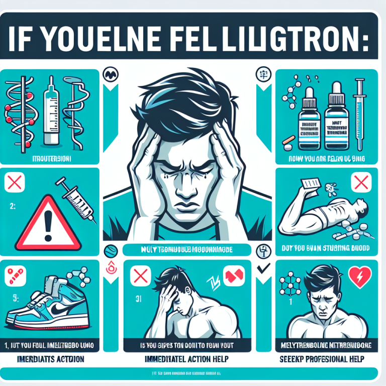 Qué hacer si te sientes enfermo usando Methyltrenbolone