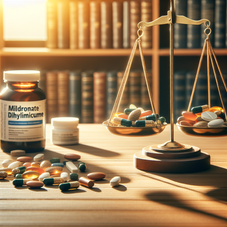 Qué suplementos naturales equilibran el uso de Mildronate Dihydricume