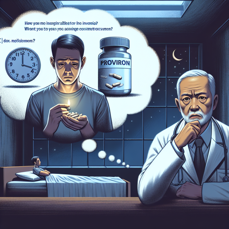 Cómo manejar el insomnio relacionado con Proviron