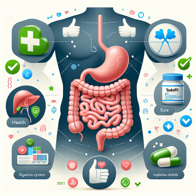 Cómo mantener el sistema digestivo sano con Tadalafil