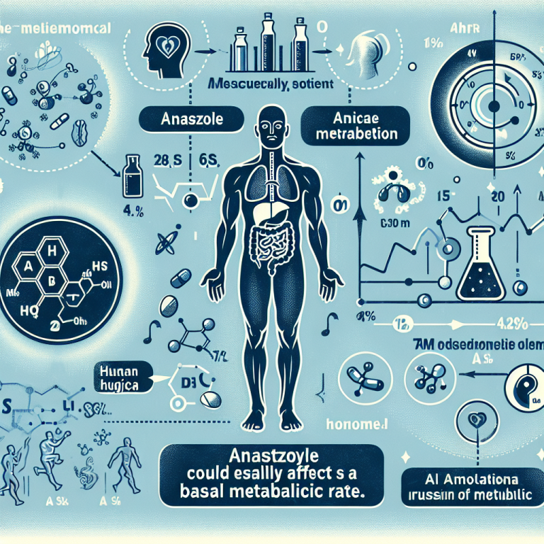 ¿Puede Anastrozol afectar tu metabolismo basal?