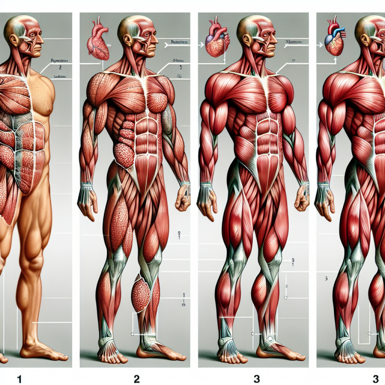 Qué cambios hay en el tono muscular al usar Hormona del crecimiento