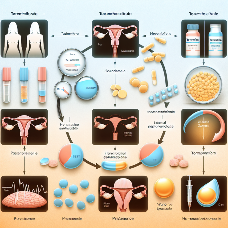 Qué cambios hormonales esperar tras suspender Citrato de toremifeno