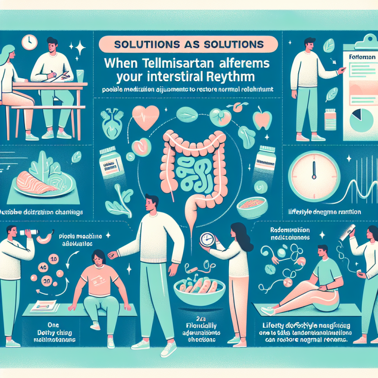 Qué hacer si Telmisartan altera tu ritmo intestinal Qué hacer si Telmisartan altera tu ritmo intestinal