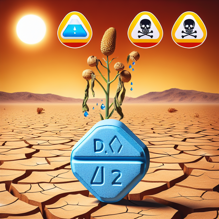 Sildenafil Citrate (Viagra generic) y riesgos de deshidratación