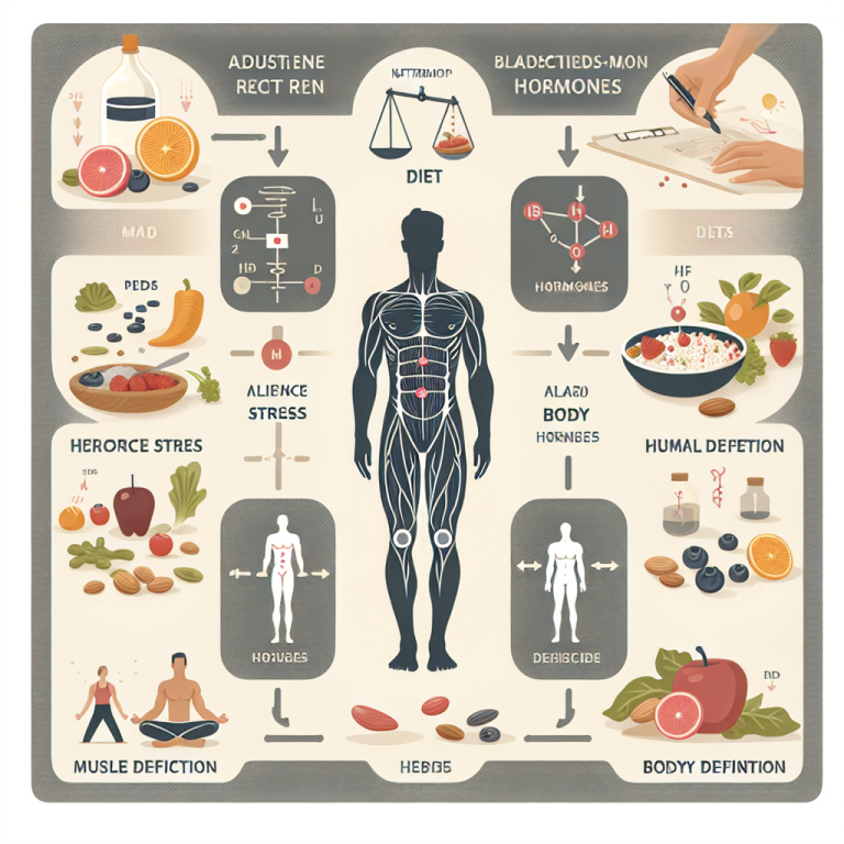 Cómo ajustar la dieta con Estrés y equilibrio hormonal para definición
