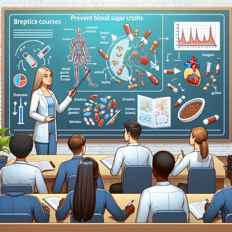 Cómo evitar bajones de azúcar usando Cursos de péptidos