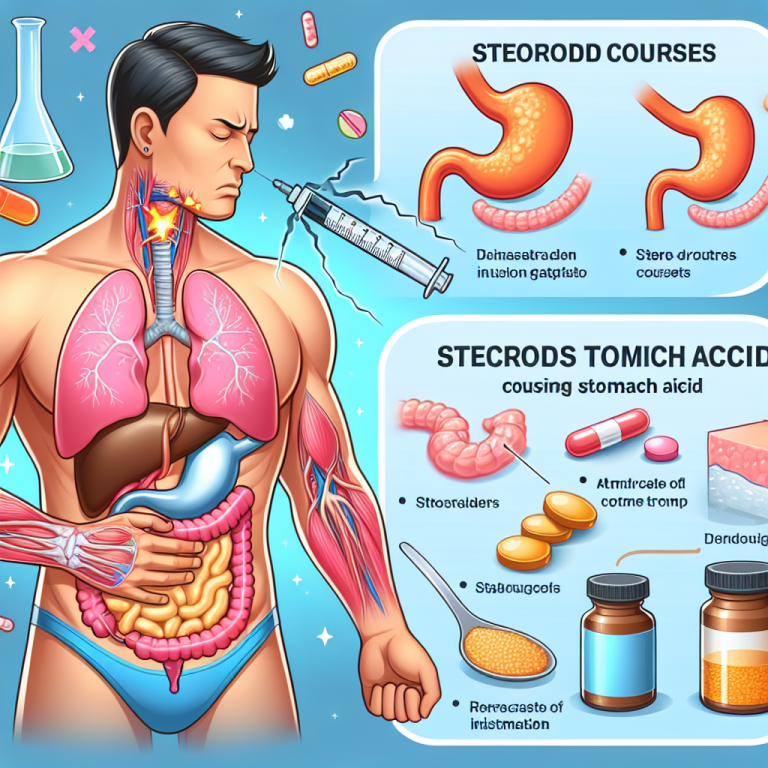 Qué hacer si Cursos de esteroides provoca acidez estomacal