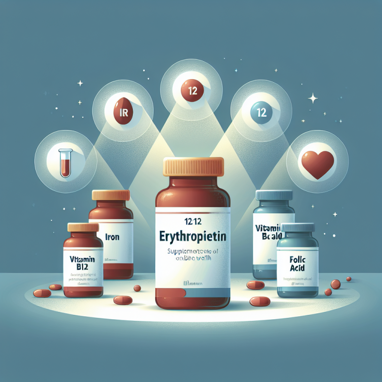 ¿Qué suplementos combinan bien con Erythropoietin?