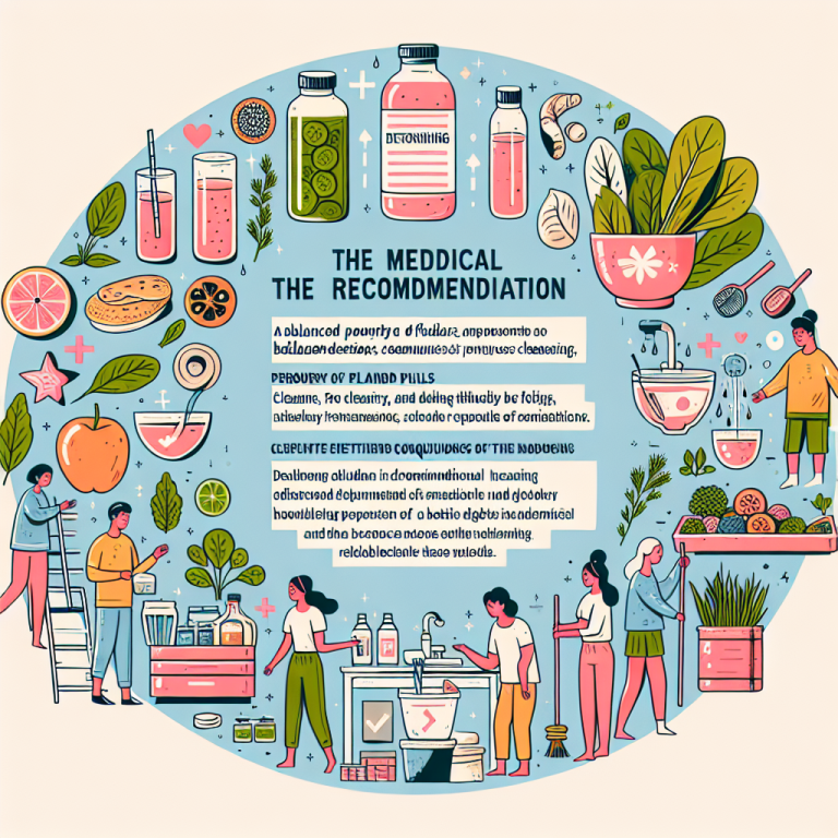 Recomendaciones médicas sobre el uso de Limpieza y desintoxicación Recomendaciones médicas sobre el uso de Limpieza y desintoxicación