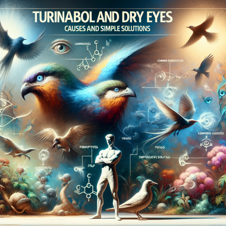 Turinabol y ojos secos: causas y soluciones simples